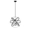 Z-Lite Cavallo 5 Light Pendant, Hammered Black 463-18HBK-CH - alternate 4